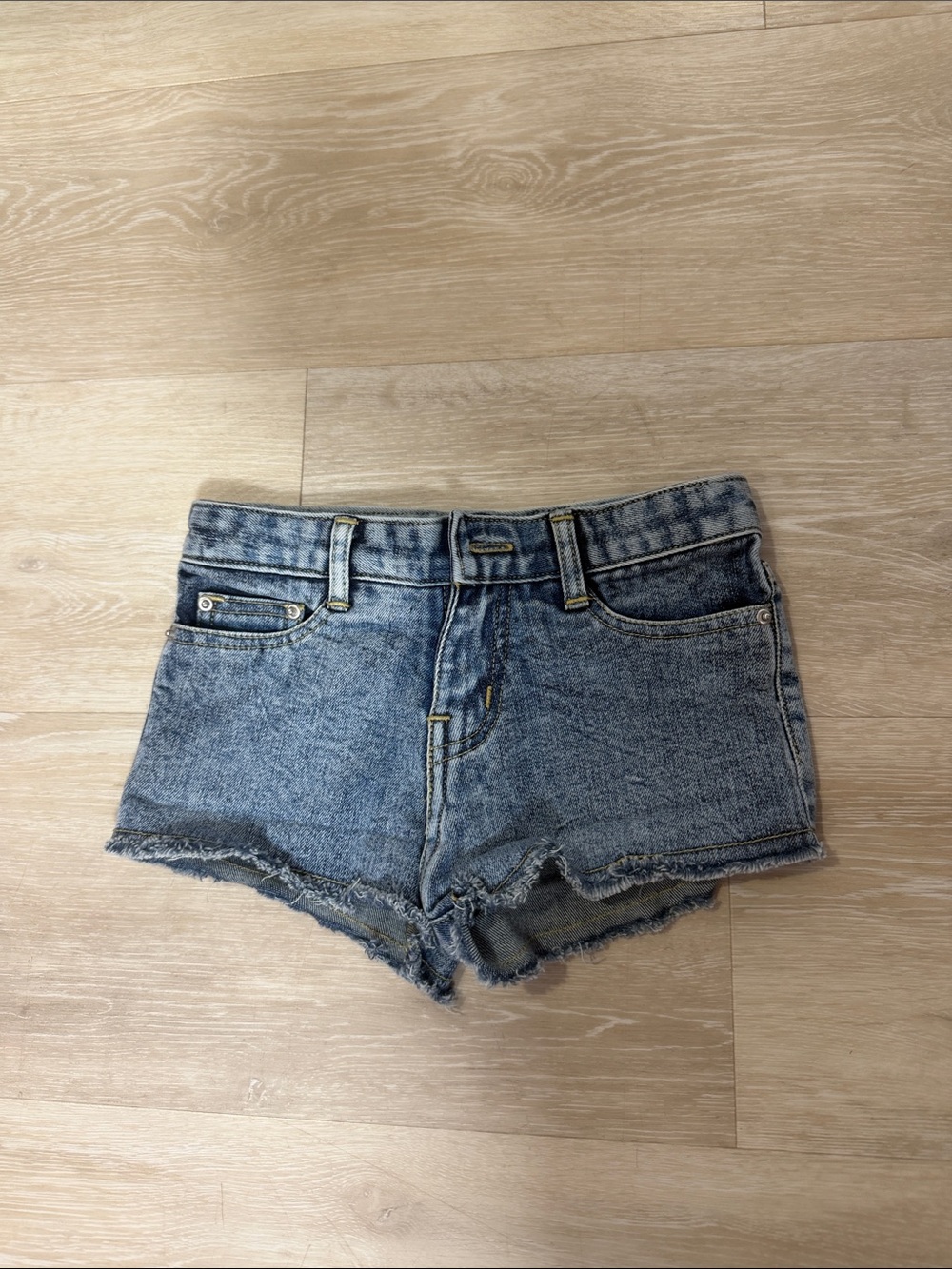 Flowers By Zoe Cherry Denim Shorts